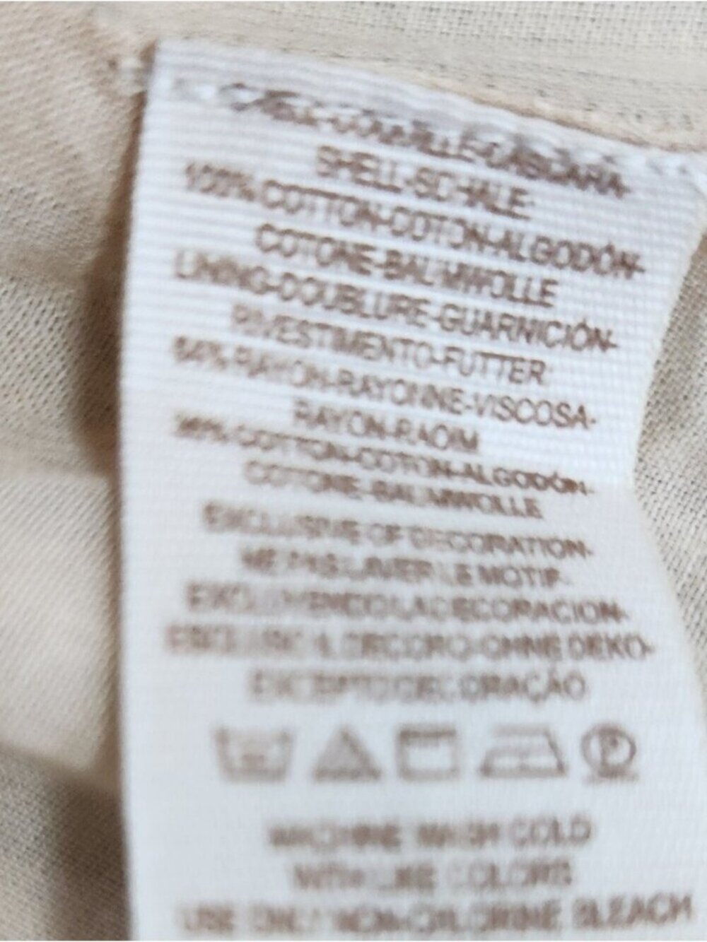 Free People 100% Cotton Cream Dress Size XS Fits Small - Medium Oversized Drapey - Picture 10 of 13
